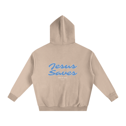 Oversize Fleeced Hoodie - Son Of God