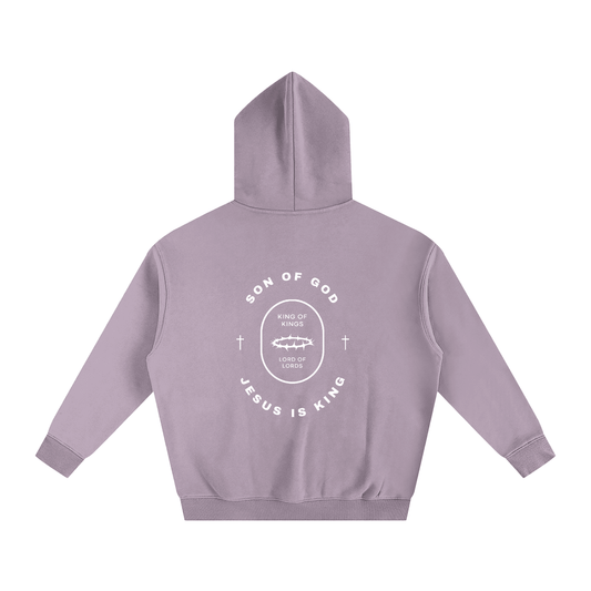 Oversize Fleeced Hoodie - Son Of God