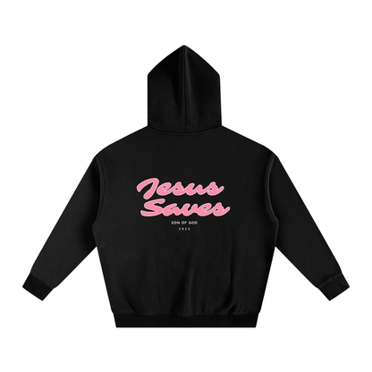Oversize Fleeced Hoodie - Son Of God