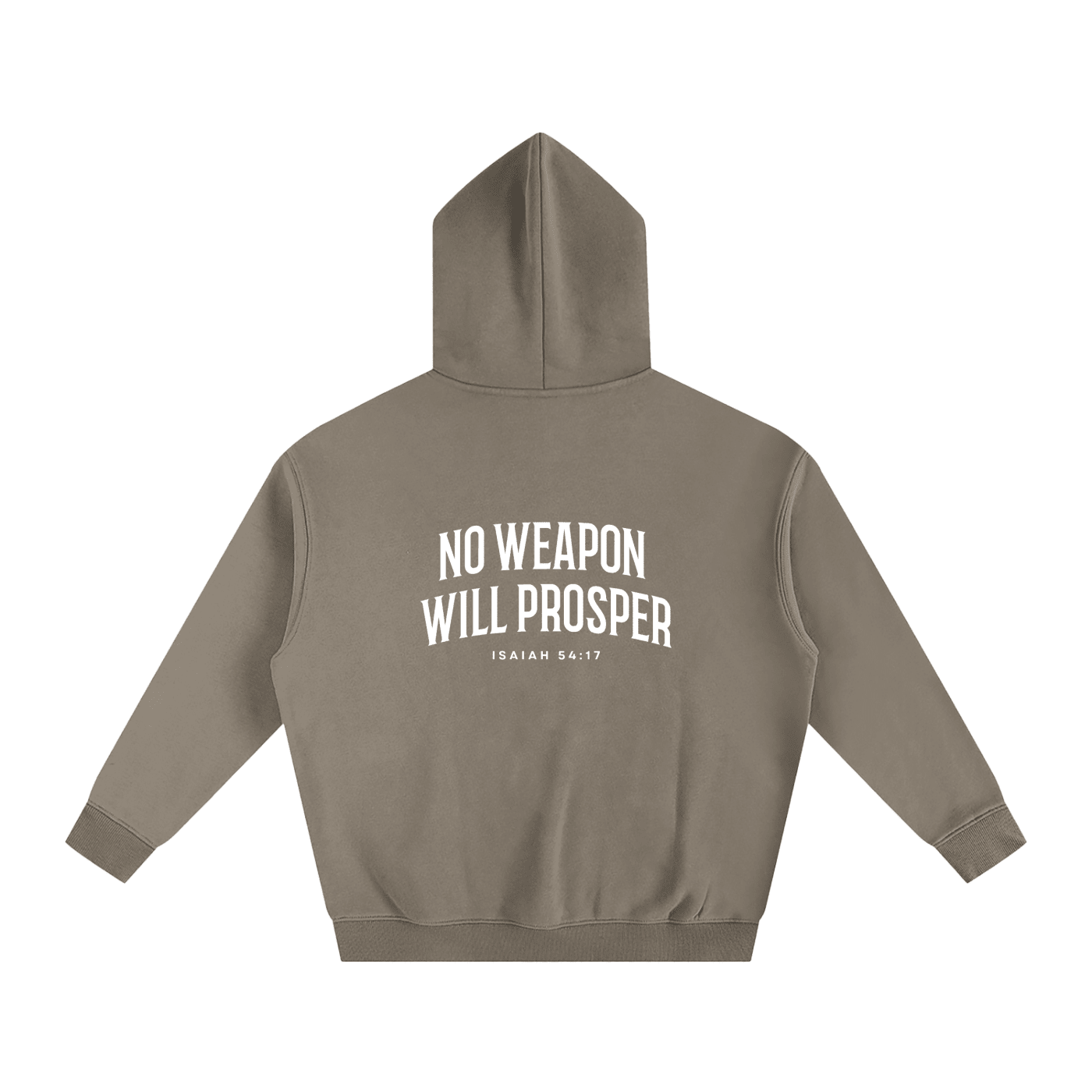 Oversize Fleeced Hoodie - Son Of God