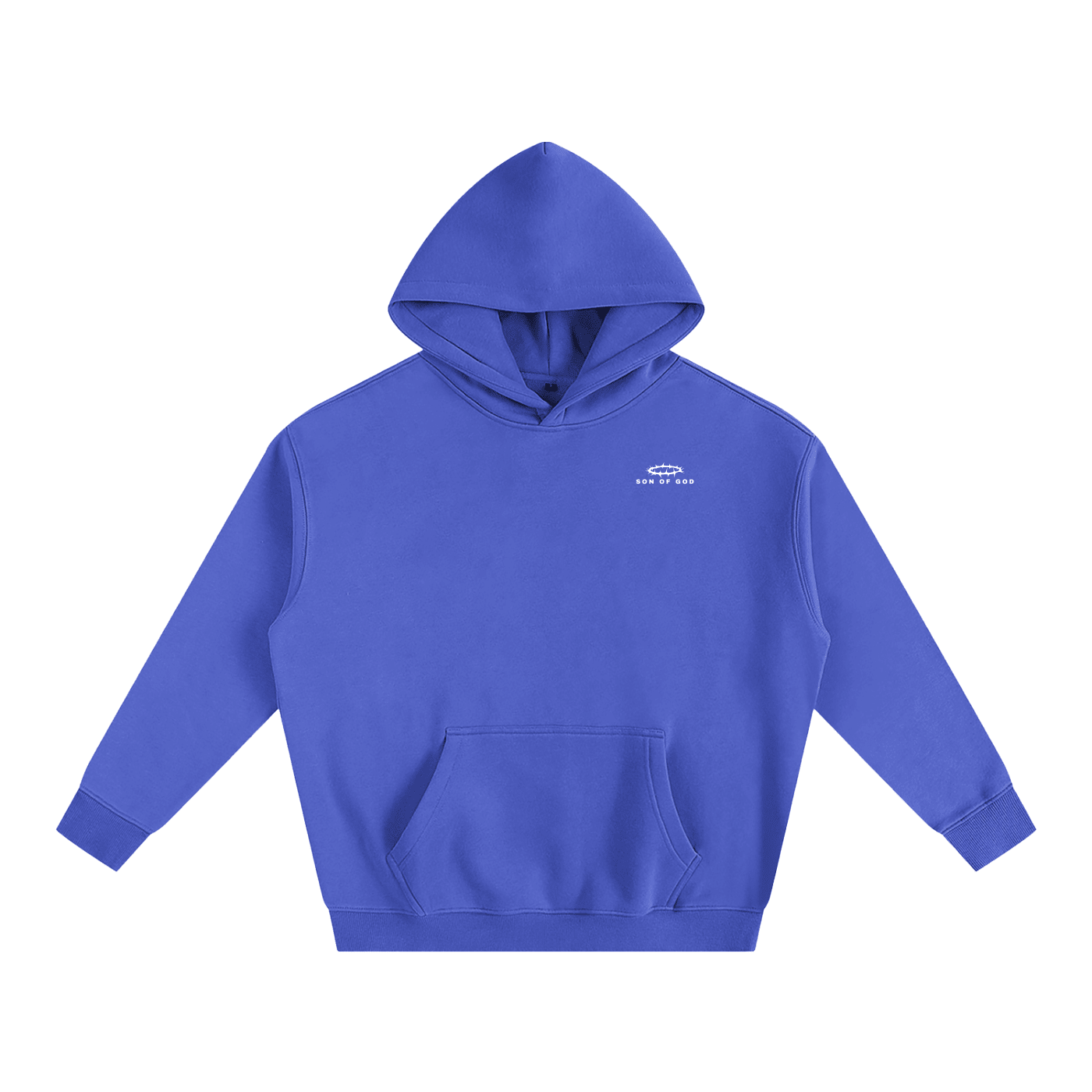 Oversize Fleeced Hoodie - Son Of God
