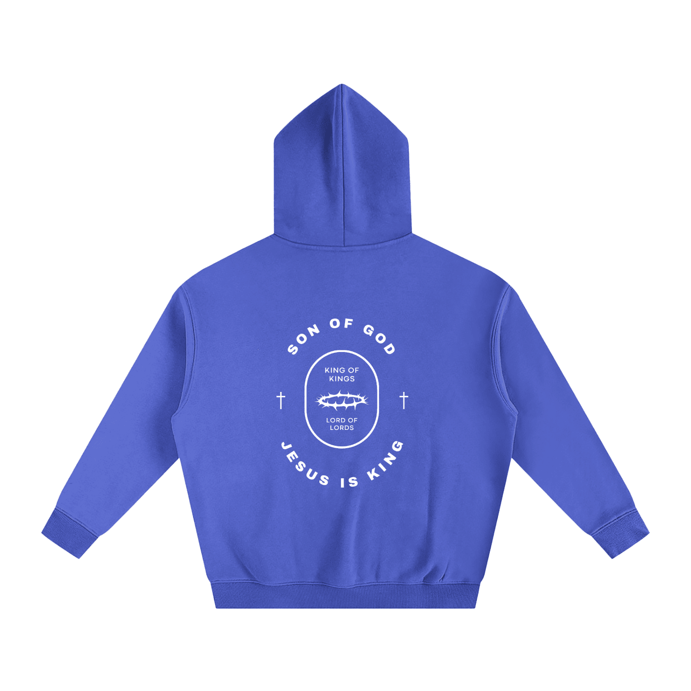 Oversize Fleeced Hoodie - Son Of God