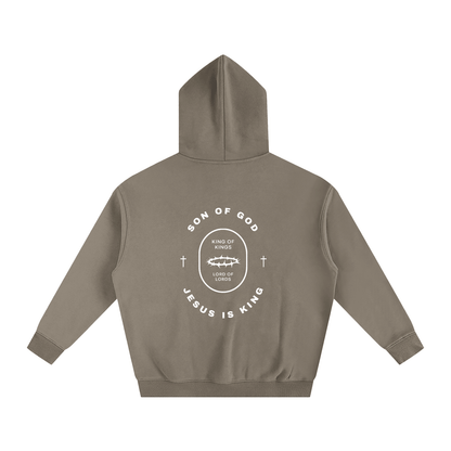 Oversize Fleeced Hoodie - Son Of God