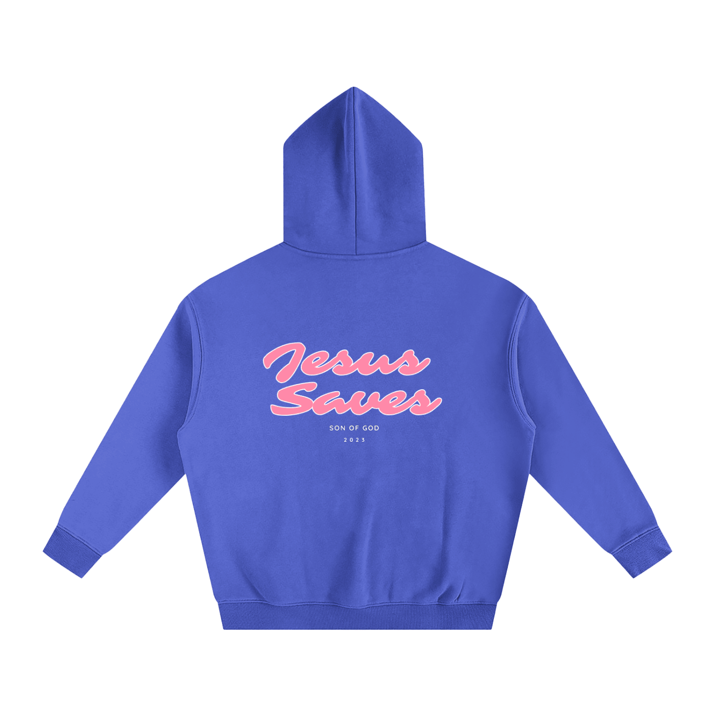 Oversize Fleeced Hoodie - Son Of God