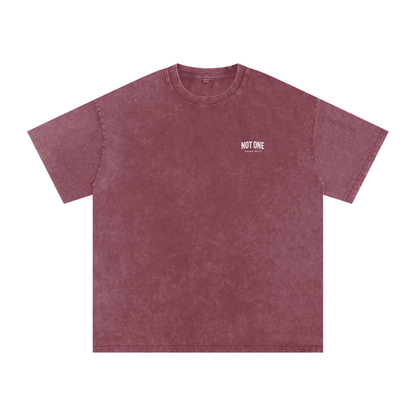 Snow Washed Oversized Cotton T-Shirt - Son Of God