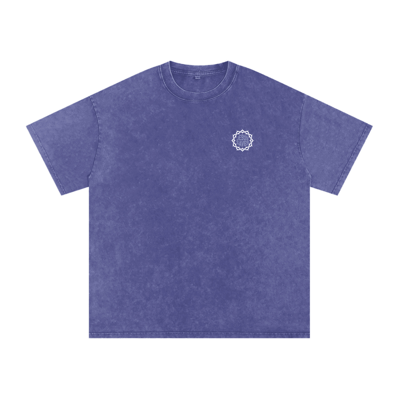 Snow Washed Oversized Cotton T-Shirt - Son Of God