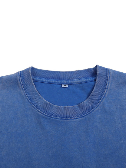 Snow Washed Oversized Cotton T-Shirt - Son Of God