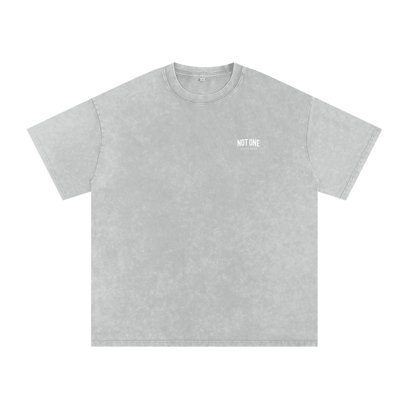 Snow Washed Oversized Cotton T-Shirt - Son Of God