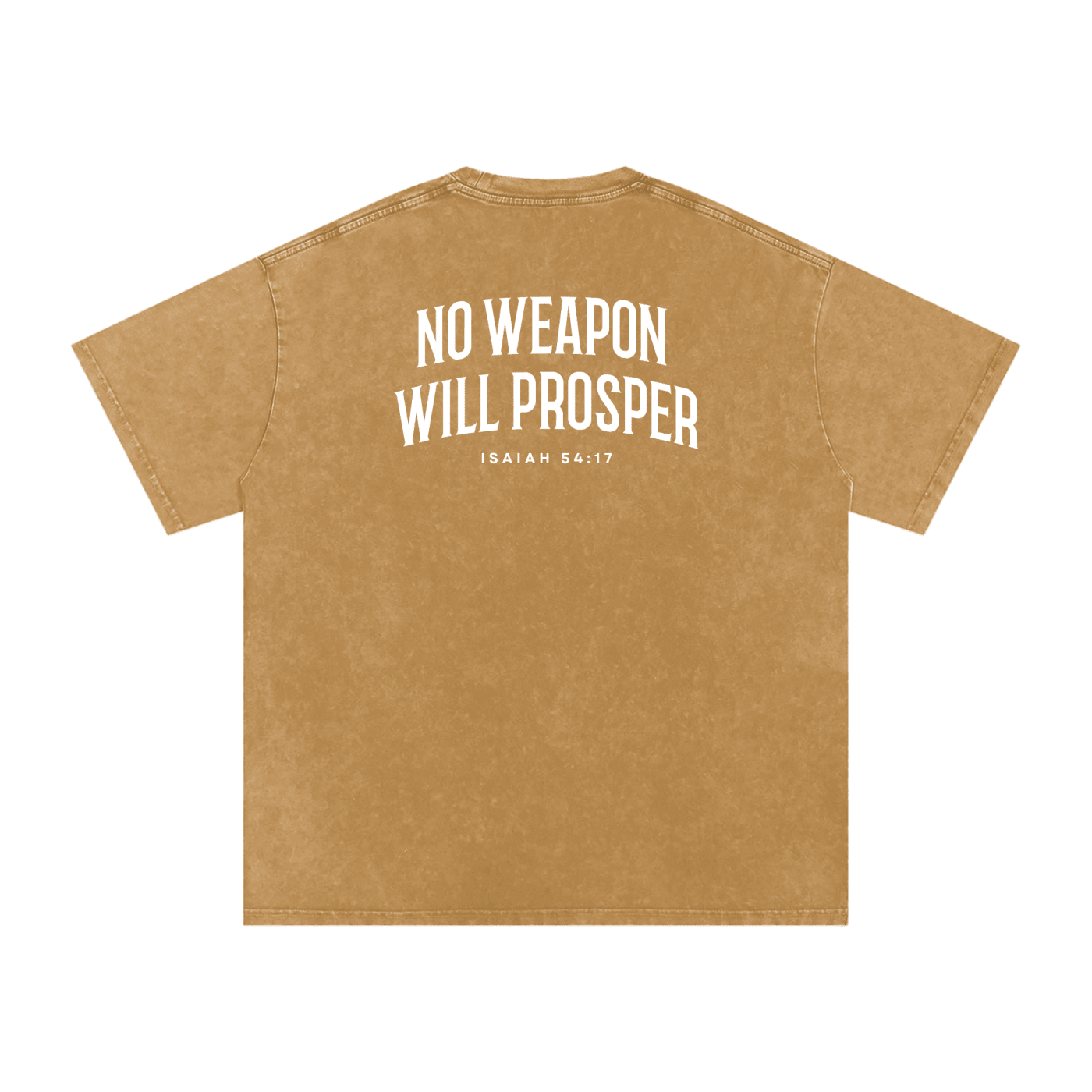 Snow Washed Oversized Cotton T-Shirt - Son Of God