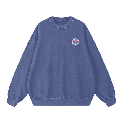 Snow Washed Oversized Sweatshirt - Son Of God