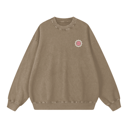 Snow Washed Oversized Sweatshirt - Son Of God