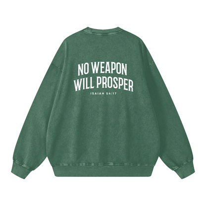 Snow Washed Oversized Sweatshirt - Son Of God