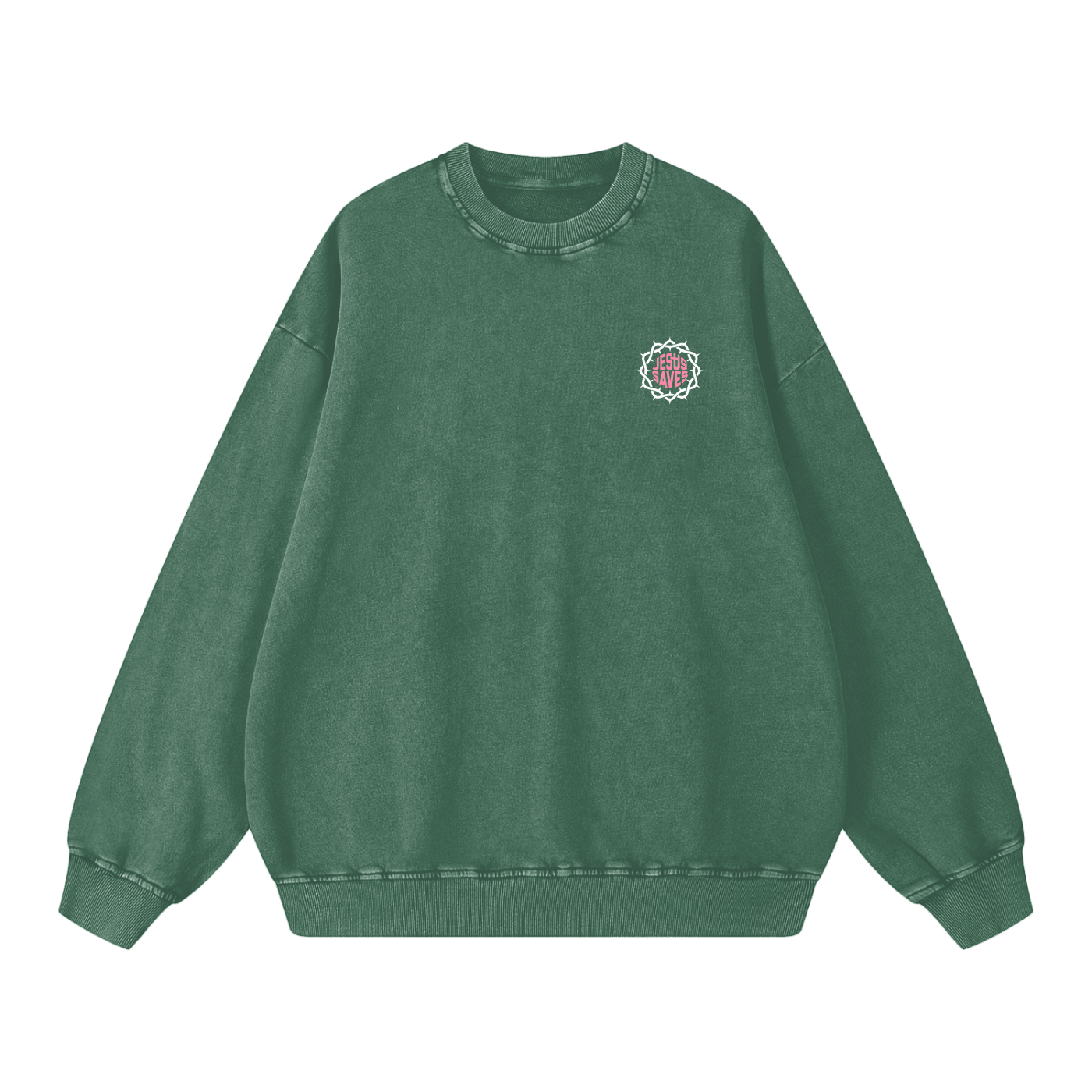Snow Washed Oversized Sweatshirt - Son Of God