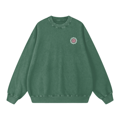 Snow Washed Oversized Sweatshirt - Son Of God