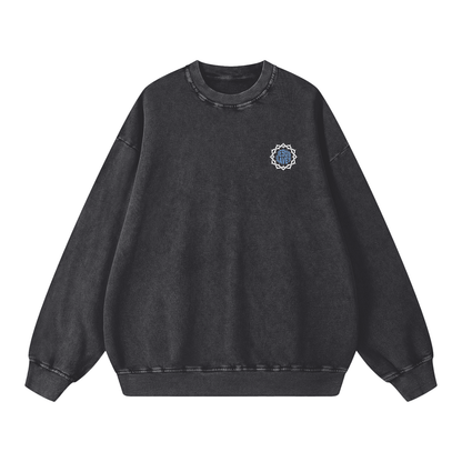 Snow Washed Oversized Sweatshirt - Son Of God