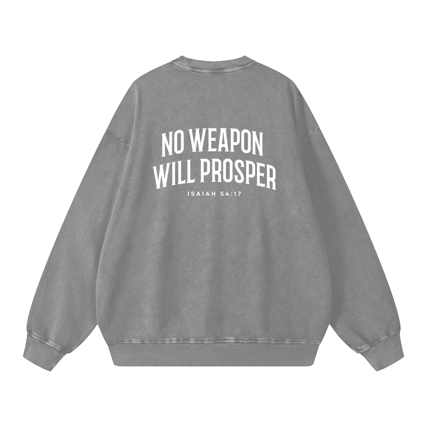 Snow Washed Oversized Sweatshirt - Son Of God