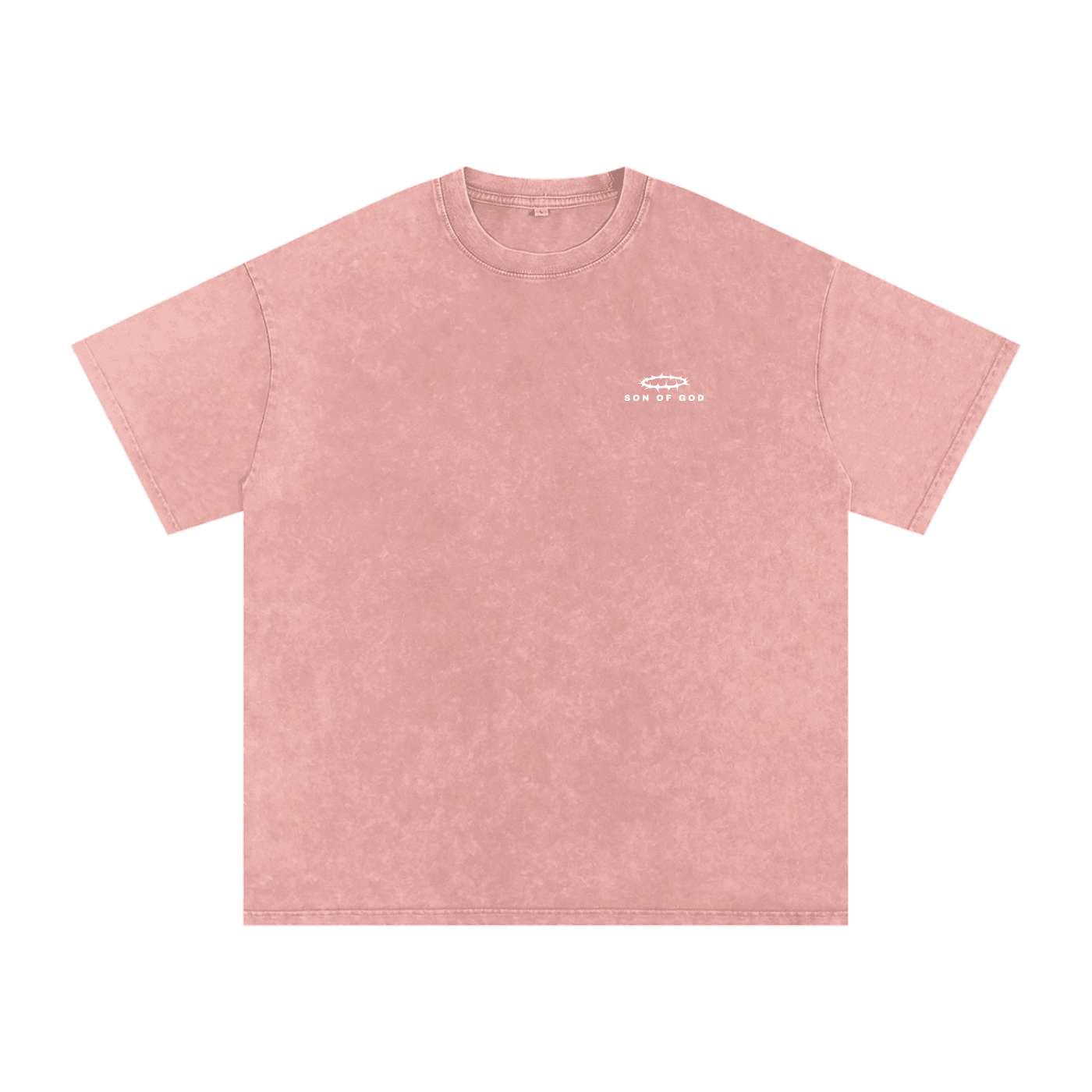 Snow Washed Oversized Tee [Crown of Thorns] - Son Of God