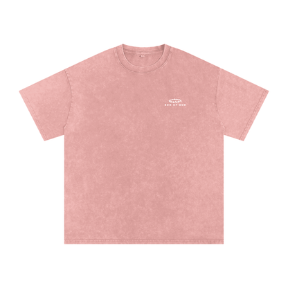 Snow Washed Oversized Tee [Crown of Thorns] - Son Of God