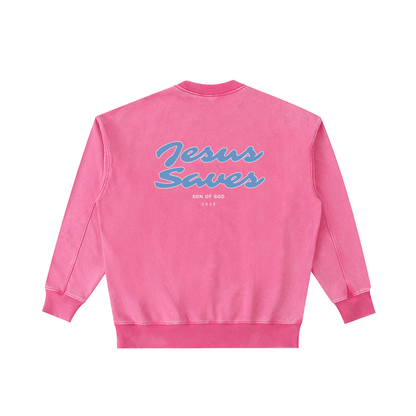 Vintage Washed Heavyweight Crewneck Sweatshirt - Son Of God