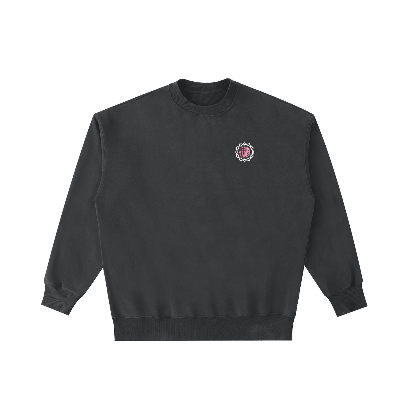 Vintage Washed Heavyweight Crewneck Sweatshirt - Son Of God